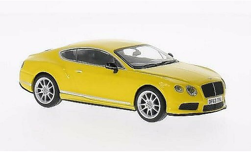 Bentley Continental GT V8 S 1/43 Corgi amarillo RHD coche miniatura