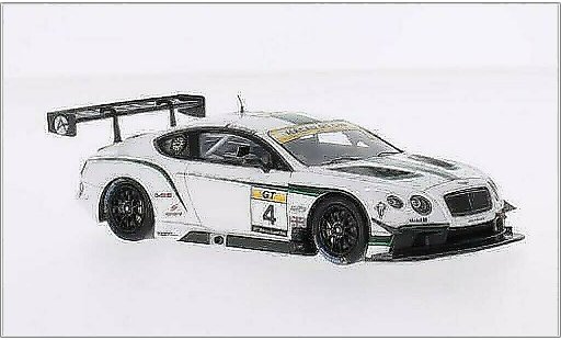Bentley Continental course 1/43 Spark GT3 RHD No.4 Absolute Racing GT Cup GP Macau 2014 coche miniatura