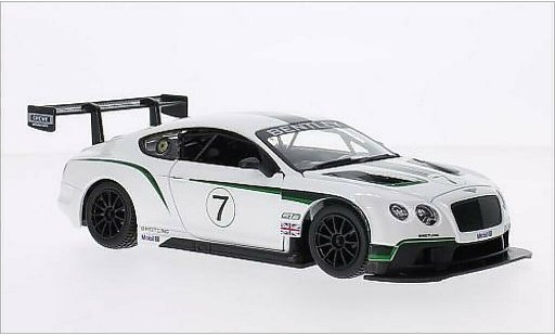Bentley Continental course 1/24 Burago GT3 RHD No.7 coche miniatura