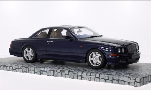 Bentley Continental sc 1/18 Minichamps metalico azul RHD 1998 coche miniatura