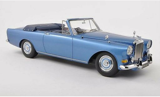 Bentley Continental s3 1/18 Neo SIII Mulliner Park Ward DHC azul RHD coche miniatura