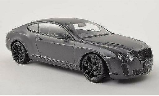 Bentley Continental Supersports 1/18 Welly mate-antracita coche miniatura
