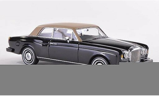 Bentley Corniche coupe 1/43 Neo FHC negro/beige RHD 1977 coche miniatura