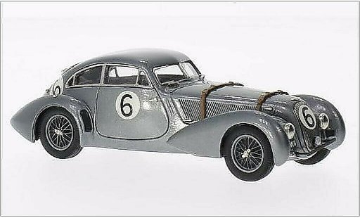 Bentley Embiricos course 1/43 Brooklin metalico gris No.6 24h Le Mans 1949 coche miniatura
