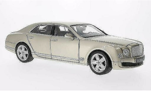 Bentley Mulsanne berline 1/18 Rastar beige LHD coche miniatura