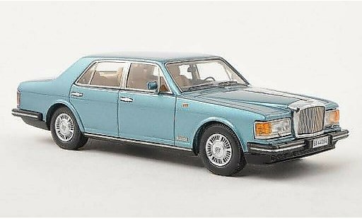 Bentley Mulsanne berline 1/43 Neo azul 1980 coche miniatura