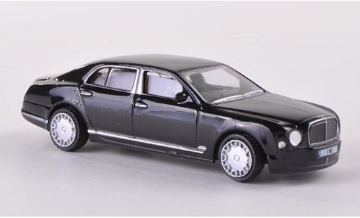 Bentley Mulsanne berline 1/76 Oxford negro coche miniatura