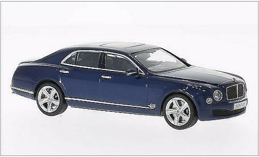 Bentley Mulsanne Speed 1/43 Kyosho metalico azul coche miniatura
