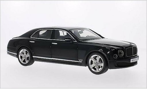 Bentley Mulsanne Speed 1/18 Kyosho metalico antracita 2014 coche miniatura