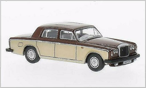 Bentley T2 berline 1/76 Oxford Saloon marron/metalico beige RHD coche miniatura