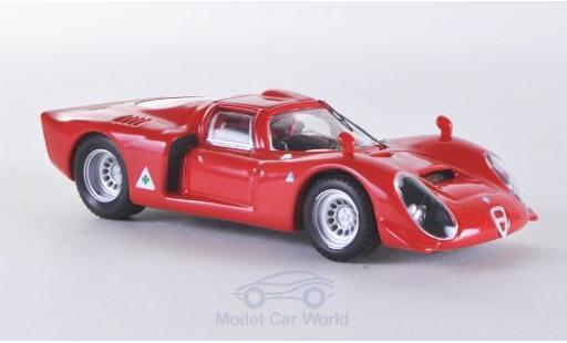 Coche miniatura Alfa Romeo 33.2 1/43 Best rojo Alfa Romeo 33.2 1/43 Best rojo coche miniatura