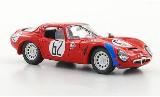 Coche miniatura Alfa Romeo TZ2 1/43 Best TZ 2 No.62 Sebring 1966 Alfa Romeo TZ2 1/43 Best TZ 2 No.62 Sebring 1966 coche miniatura