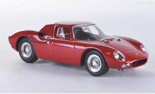 Ferrari 250 1/43 Best LM Long Nose rojo 1964 coche miniatura