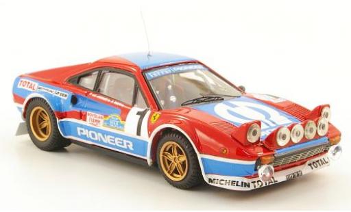 Ferrari 308 1/43 Best Gr.4 No.4 Pioneer Targa Florio 1982 J.C.Andreut/Biche coche miniatura