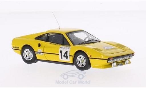 Coche miniatura Ferrari 308 GTB 1/43 Best GTB No.14 Tour de France 1985 T.Worswick/S.Newman Ferrari 308 GTB 1/43 Best GTB No.14 Tour de France 1985 T.Worswick/S.Newman coche miniatura