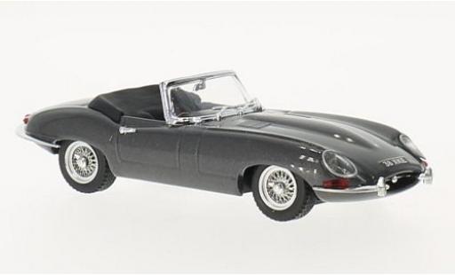 Jaguar E-Type 1/43 Best Spyder metalico gris coche miniatura
