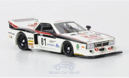 Coche miniatura Lancia Beta 1/43 Best Turbo No.81 Vesuvio Racing Monza 1982 Casoni Lancia Beta 1/43 Best Turbo No.81 Vesuvio Racing Monza 1982 Casoni coche miniatura