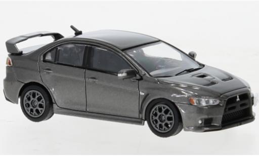 Coche miniatura Mitsubishi Lancer 1/64 BM Creations évolution X metallise gris 2007 Mitsubishi Lancer 1/64 BM Creations évolution X metallise gris 2007 coche miniatura