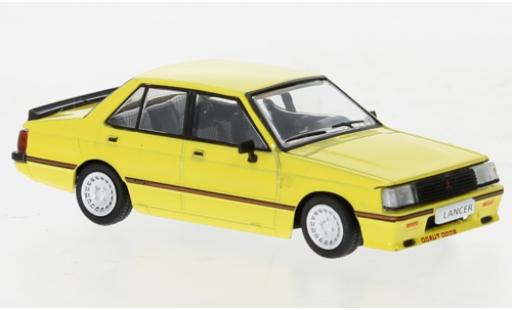 Coche miniatura Mitsubishi Lancer 1/64 BM Creations EX2000 Turbo amarillo Mitsubishi Lancer 1/64 BM Creations EX2000 Turbo amarillo coche miniatura