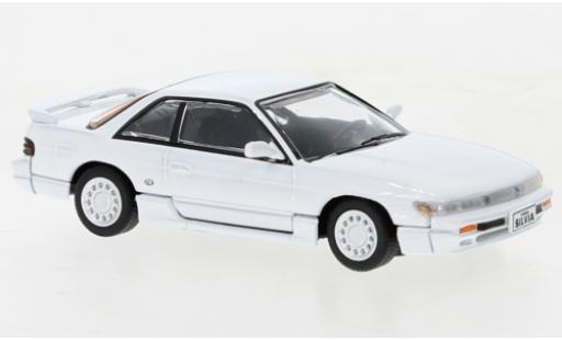 Coche miniatura Nissan Silvia 1/64 BM Creations (S13) blanche Nissan Silvia 1/64 BM Creations (S13) blanche coche miniatura