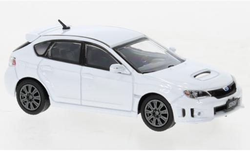 Coche miniatura Subaru Impreza 1/64 BM Creations WRX blanche 2009 Subaru Impreza 1/64 BM Creations WRX blanche 2009 coche miniatura