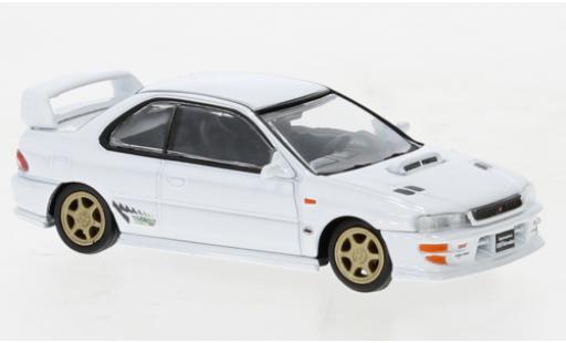 Coche miniatura Subaru Impreza 1/64 BM Creations WRX (GC8) Type R blanche Subaru Impreza 1/64 BM Creations WRX (GC8) Type R blanche coche miniatura