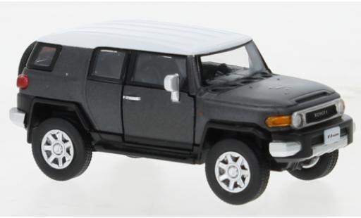 Coche miniatura Toyota FJ Cruiser 1/64 BM Creations mattgris/blanche 2015 Toyota FJ Cruiser 1/64 BM Creations mattgris/blanche 2015 coche miniatura