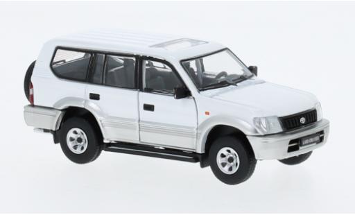 Toyota Land Cruiser 1/64 BM Creations LC95 blanche/d coche miniatura