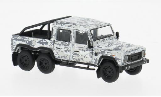 Coche miniatura Land Rover Defender 1/64 BM Creations 110 weiss/Dekor 2016 1:64 Land Rover Defender 1/64 BM Creations 110 weiss/Dekor 2016 1:64 coche miniatura