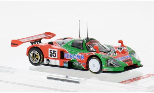 Mazda 787B 1/64 BM Creations grün/rojo 1:64 coche miniatura