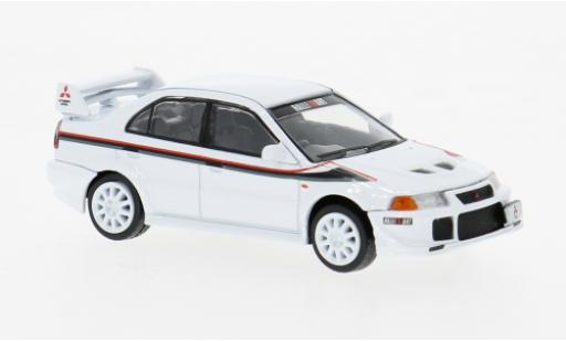 Coche miniatura Mitsubishi Lancer 1/64 BM Creations EVO 6.5 weiss 1:64 Mitsubishi Lancer 1/64 BM Creations EVO 6.5 weiss 1:64 coche miniatura