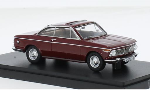 Bmw 1600 1/43 Matrix -2 Baur Coupe rojo 1:43 coche miniatura