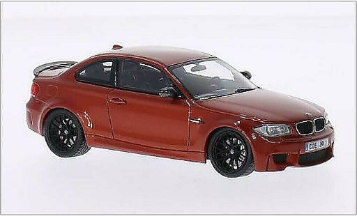 Bmw 1M coupe 1/43 Minichamps E82 metalico naranja 2011 coche miniatura