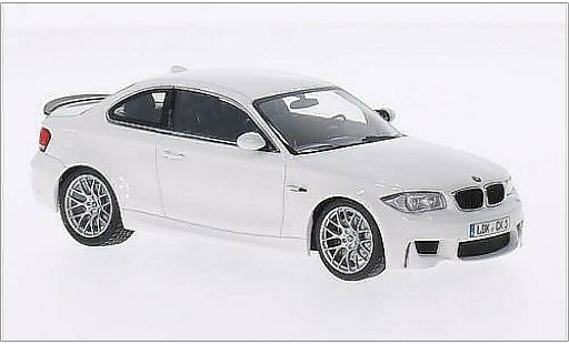 Bmw 1M coupe 1/43 Minichamps M (E82) blanco 2011 coche miniatura