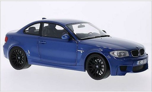 Bmw 1M coupe 1/18 Minichamps metalico azul 2011 E82 coche miniatura