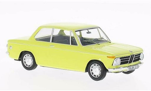 Bmw 2002 berline 1/43 WhiteBox amarillo limitada Auflage 500 pieza coche miniatura
