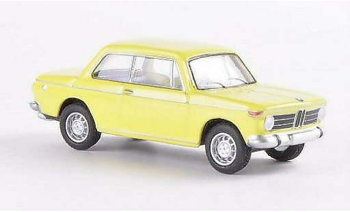 Bmw 2002 berline 1/87 Bub Limusina amarillo coche miniatura