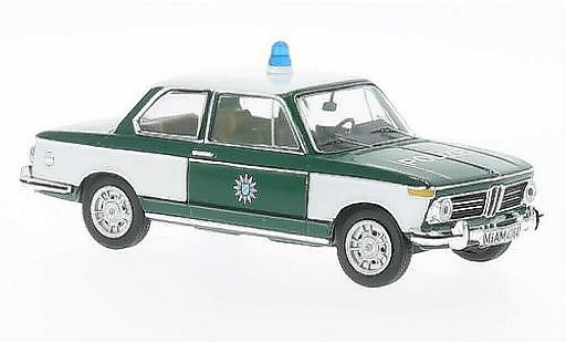 Bmw 2002 tii 1/43 IXO Polic&iacute;a 1972 coche miniatura