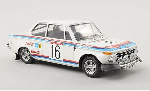 Bmw 2002 ti 1/43 Trofeu No.16 Alpen Rally osterreich 1973 /H.Thorszelius coche miniatura