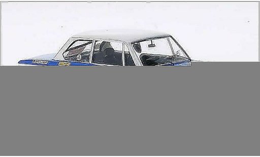 Bmw 2002 ti 1/43 Trofeu No.4 Alpina Rally Monte-Carlo 1971 /C.Mehmel coche miniatura