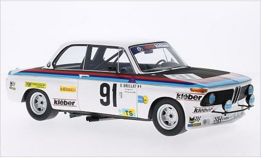 Bmw 2002 ti 1/18 Spark No.91 Heiddeger Racing Team 24h Le Mans 1975 /M.Degoumois coche miniatura