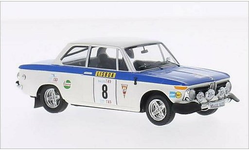 Bmw 2002 tii 1/43 Trofeu No.8 Rally Portugal 1973 /Davenport coche miniatura