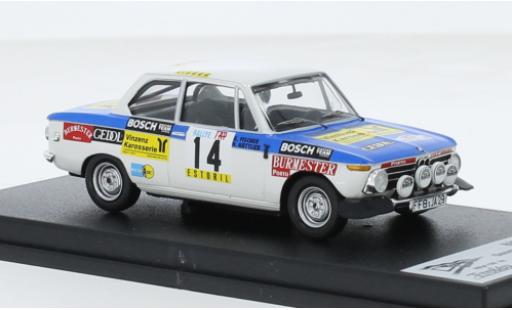 Bmw 2002 1/43 Trofeu Tii Rallye WM Rallye Portugal 1974 #14 G.Fischer/H.Gottlieb 1:43 coche miniatura