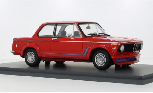 Bmw 2002 1/18 Spark turbo rojo 1973 1:18 coche miniatura