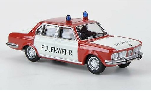 Bmw 2800 pompiers 1/87 Bub E3 Bomberos ELW coche miniatura