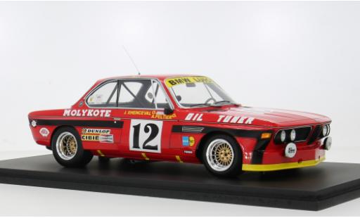 Bmw 3.0 1/18 Spark CSI 24h Spa 1974 #12 J.Xhenceval/A.Peltier 1:18