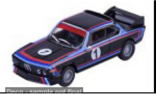 Bmw 3.0 1/64 Majorette CSL schwarz/Dekor 1975 1:64 coche miniatura