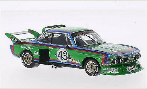 Bmw 3.5 course 1/43 IXO Gr.5 No.43 Gosser Bier 24h Le Mans 1976 /A.Krebs coche miniatura