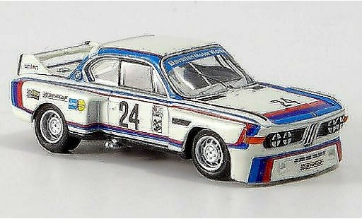 Bmw 3.5 course 1/87 Bub No.24 Riverside 1975 coche miniatura