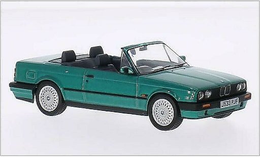 Bmw 318 cabriolet 1/43 Vanguards E30 i (E30) Descapotable metalico verde RHD coche miniatura